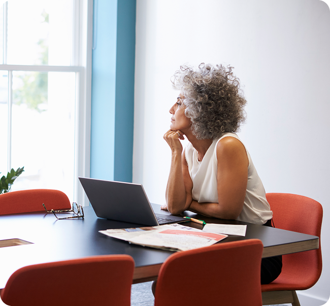 Enterprise leaders in a meeting